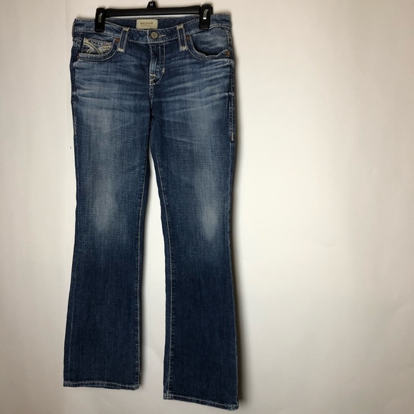 Big Star Denim - Big Star Jeans Maddie Boot 28 R Blue Thread Denim